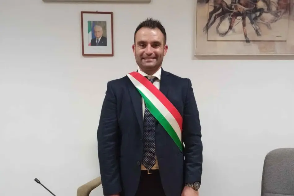 Il sindaco Luca Ruzzu (foto concessa dal comune)