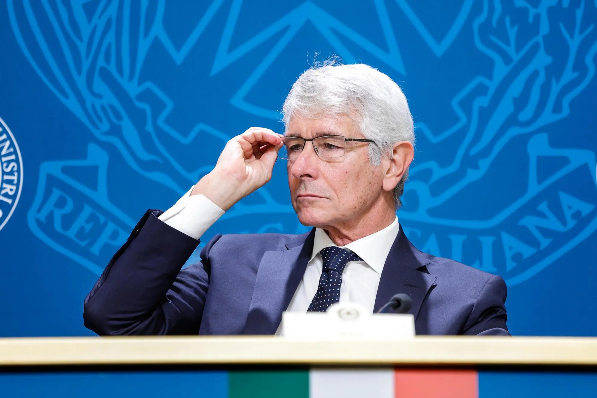 Il ministro Abodi (foto Ansa)