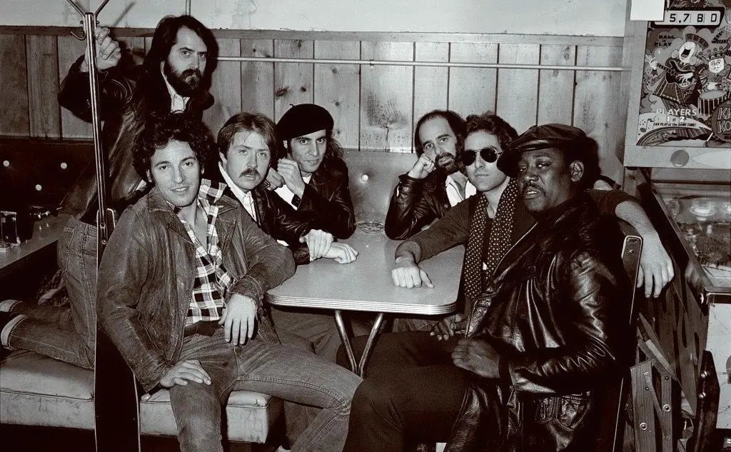 Springsteen con la E Street Band nel 1978