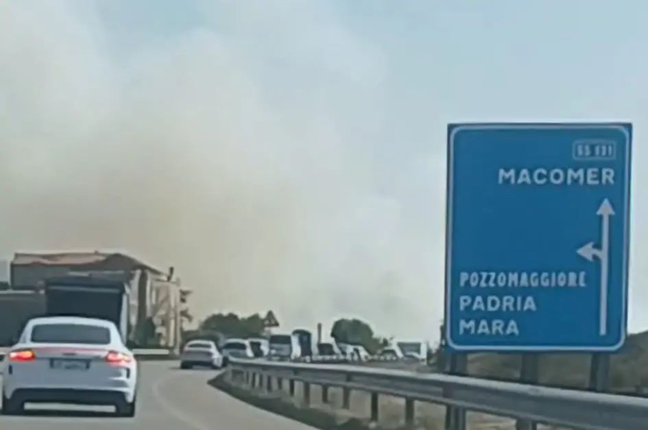 Incendio a Bara