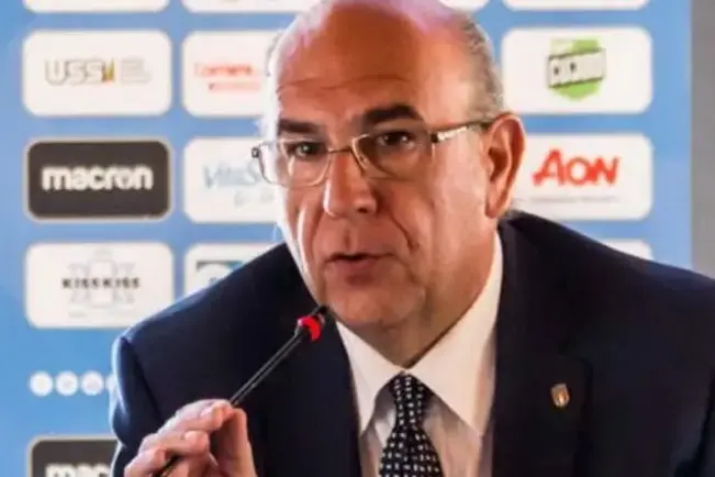 Gianni Cadoni, presidente Figc