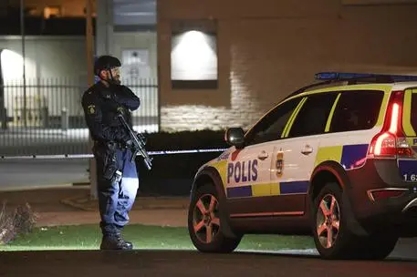Polizia in Svezia (Ansa-Epa)