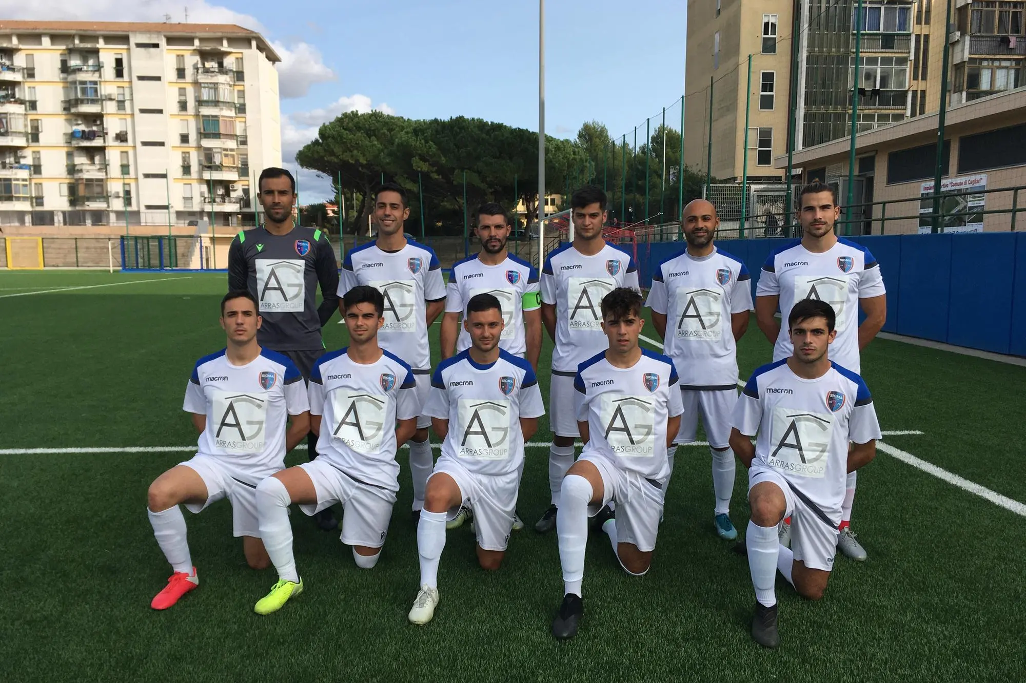 Una delle recenti squadre della Sigma, impegnata nel campionato di Promozione (foto Spignesi)