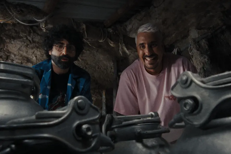 Una scena di "Una faccia da cinema"