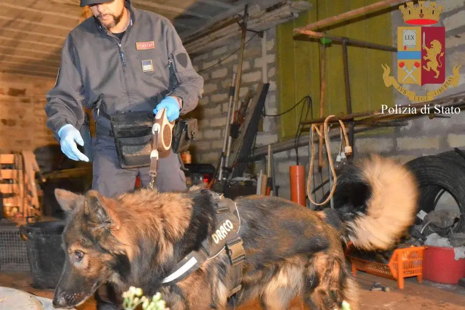 Gli inquirenti nel luogo in cui l'11 ottobre scorso è stata trovata morta Maria Zarba
