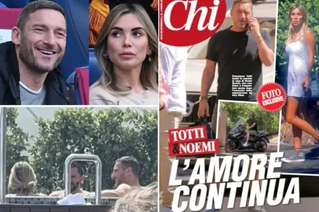 Le foto pubblicate in esclusiva su "Chi"