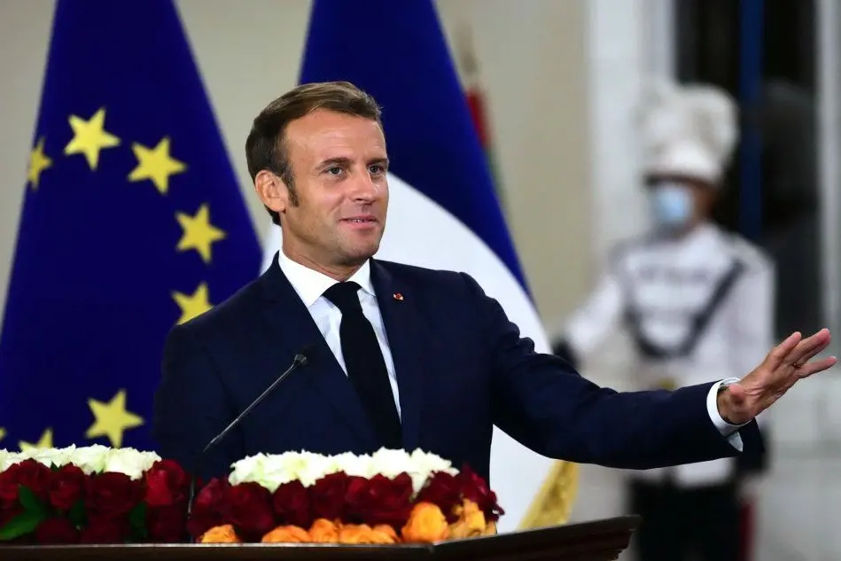 Emmanuel Macron (Ansa - Lateef)