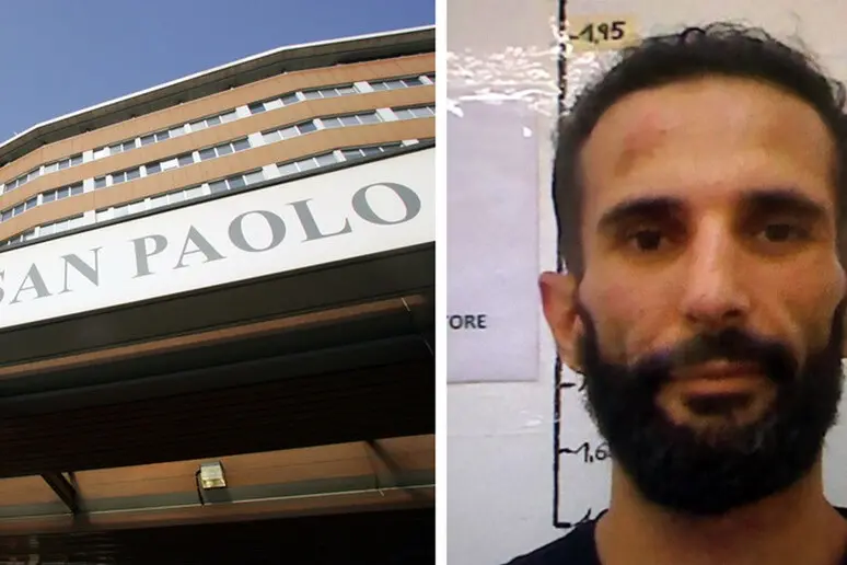 Il detenuto era evaso dall'ospedale San Paolo d Milano