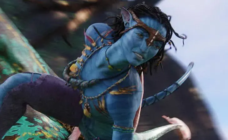 Gli abitanti hanno la pelle blu striata