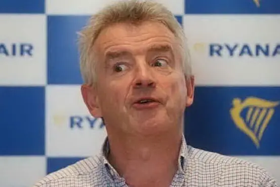 Michael O'Leary, patron di Ryanair (archivio L'Unione Sarda)
