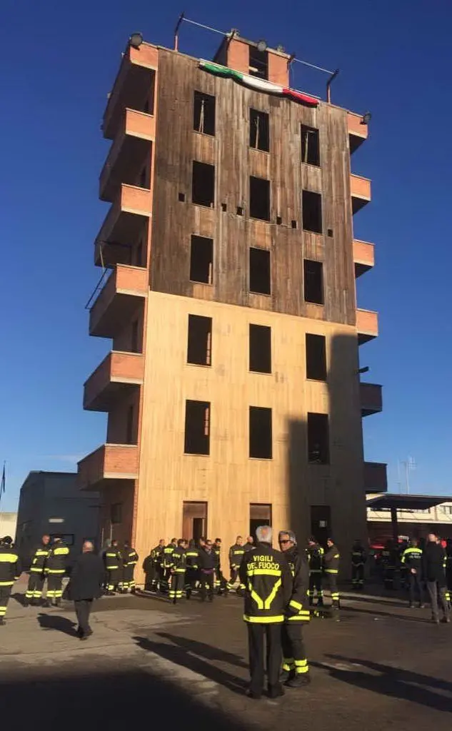 La torre delle esercitazioni