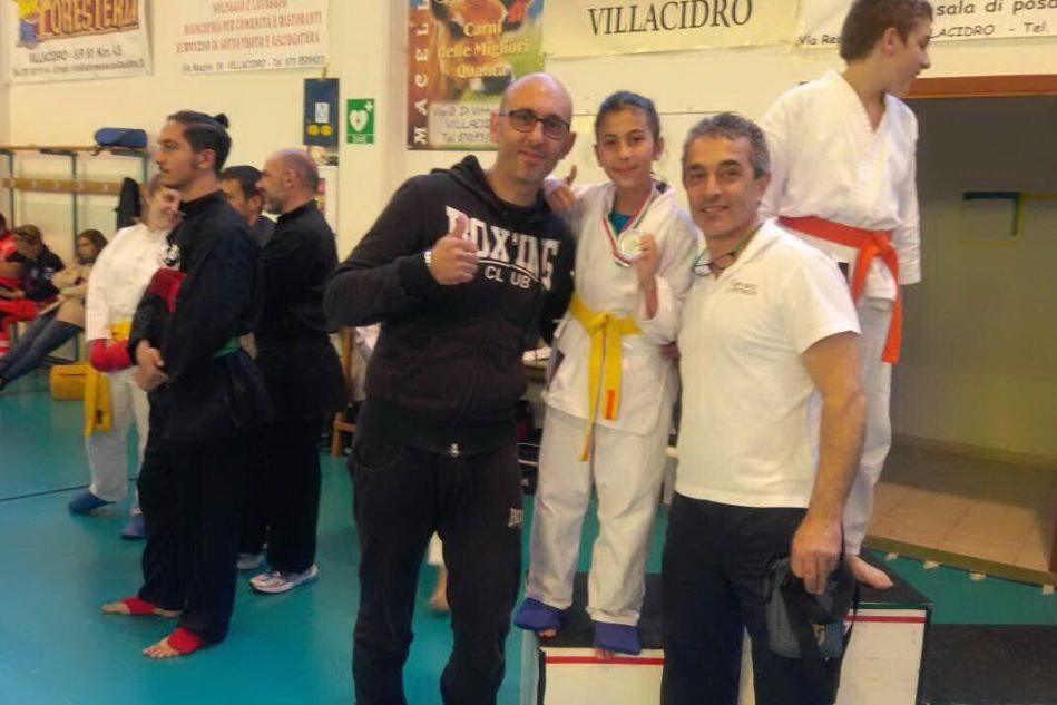Campionati regionali di karate: medaglia d'argento per la piccola Federica Corona
