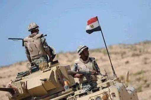 Soldati dell'esercito egiziano