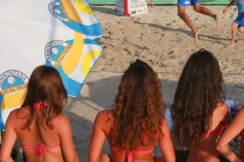 Beac volley ieri a Cagliari (Manunta)
