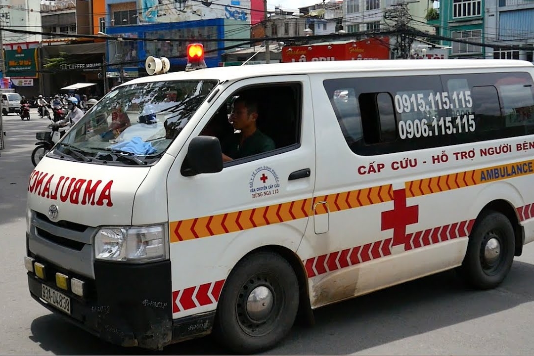 Ambulanza in Vietnam (foto da google)