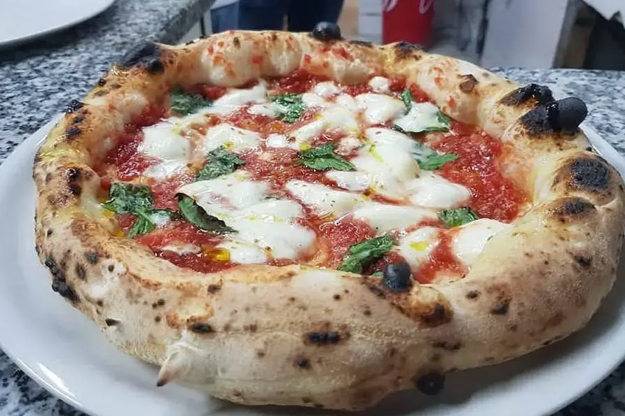 Una pizza (Archivio L'Unione Sarda)