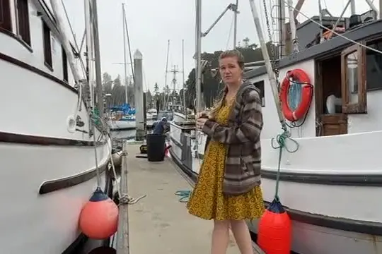 Noyo in California, porto al femminile (con leoni marini ribelli)