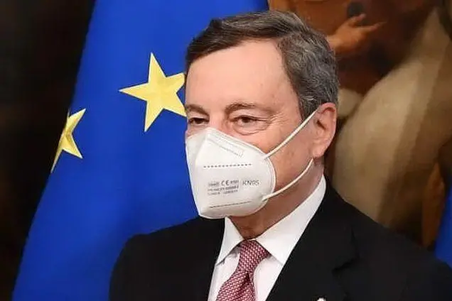 Mario Draghi (archivio L'Unione Sarda)