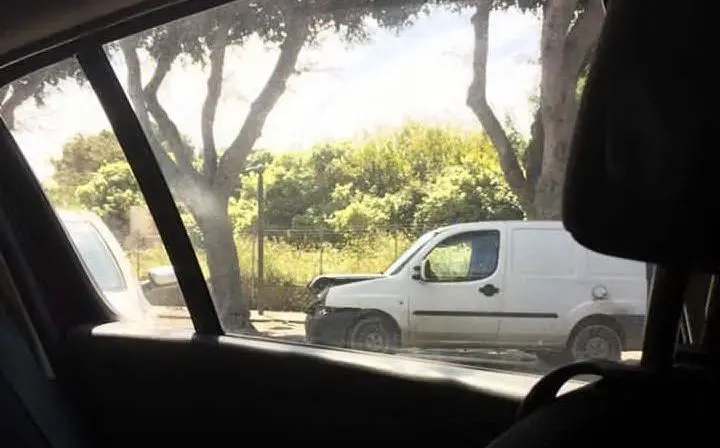 L'immagine inviata da una nostra lettrice