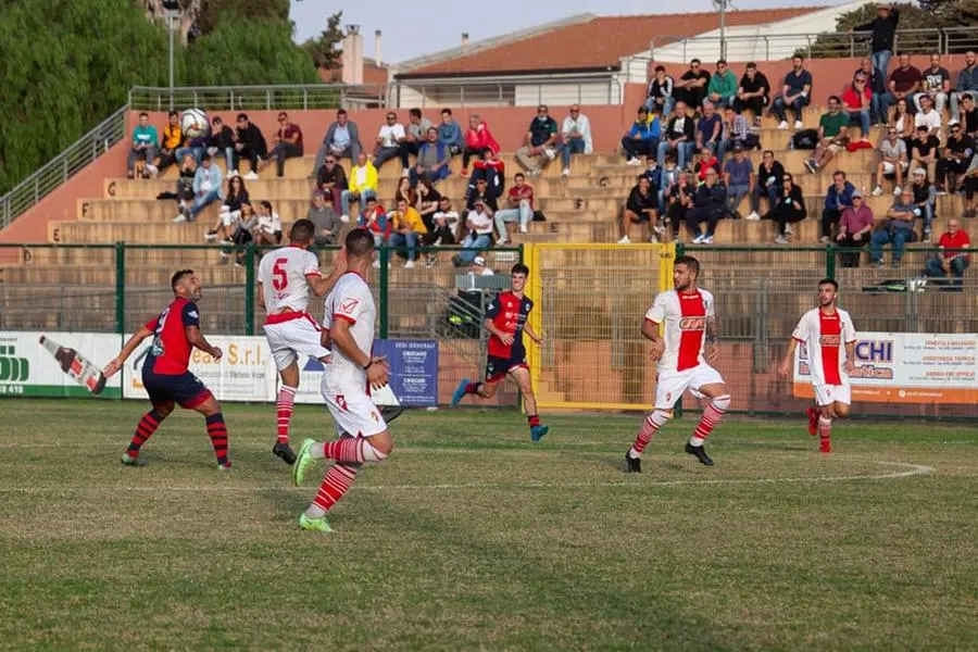 Azione d'attacco della Tharros (foto concessa da Virgilio Alfano)