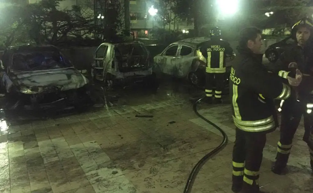 Sul posto i Vigili del fuoco