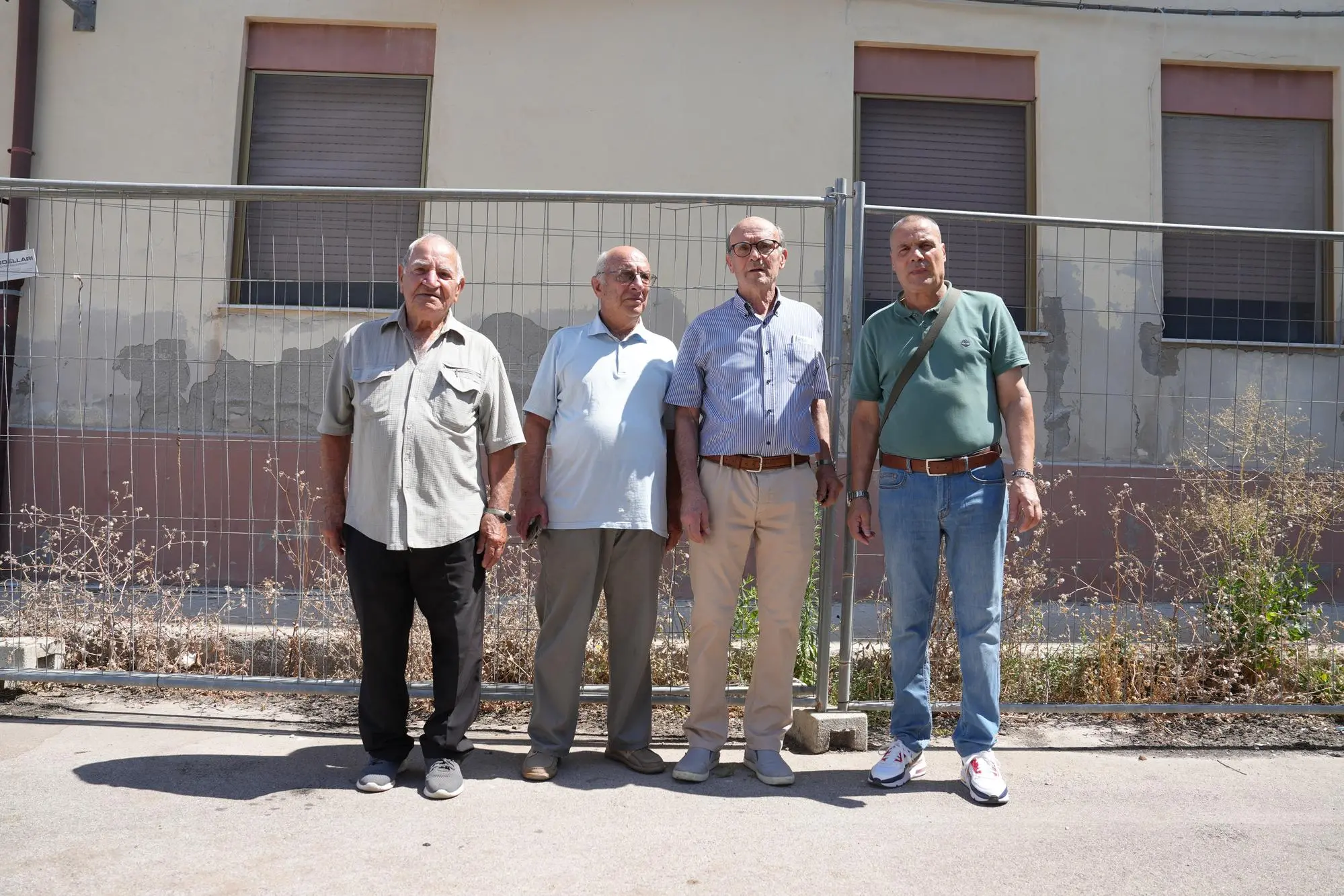 Sassari, alcuni componenti del Comitato di quartiere Rizzeddu-Monserrato