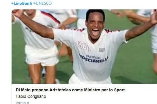 Ironia social sulla nomina di Lino Banfi nella commissione Unesco, il tweet di Lercio
