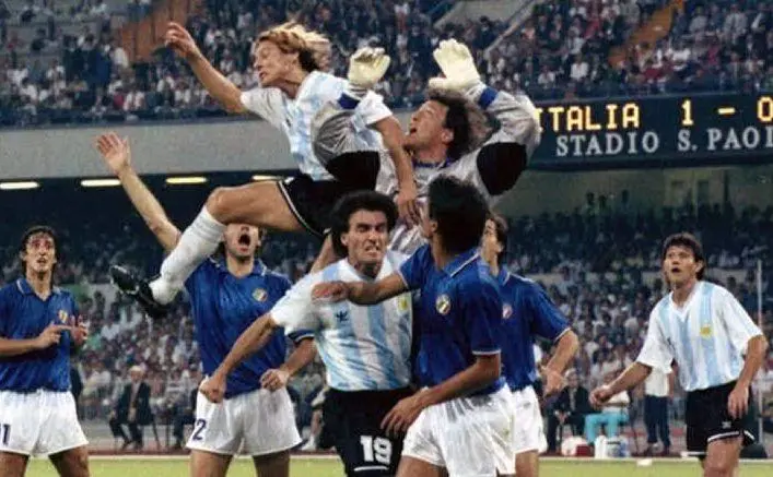 L'Italia fu sconfitta in semifinale dall'Argentina ai calci di rigore