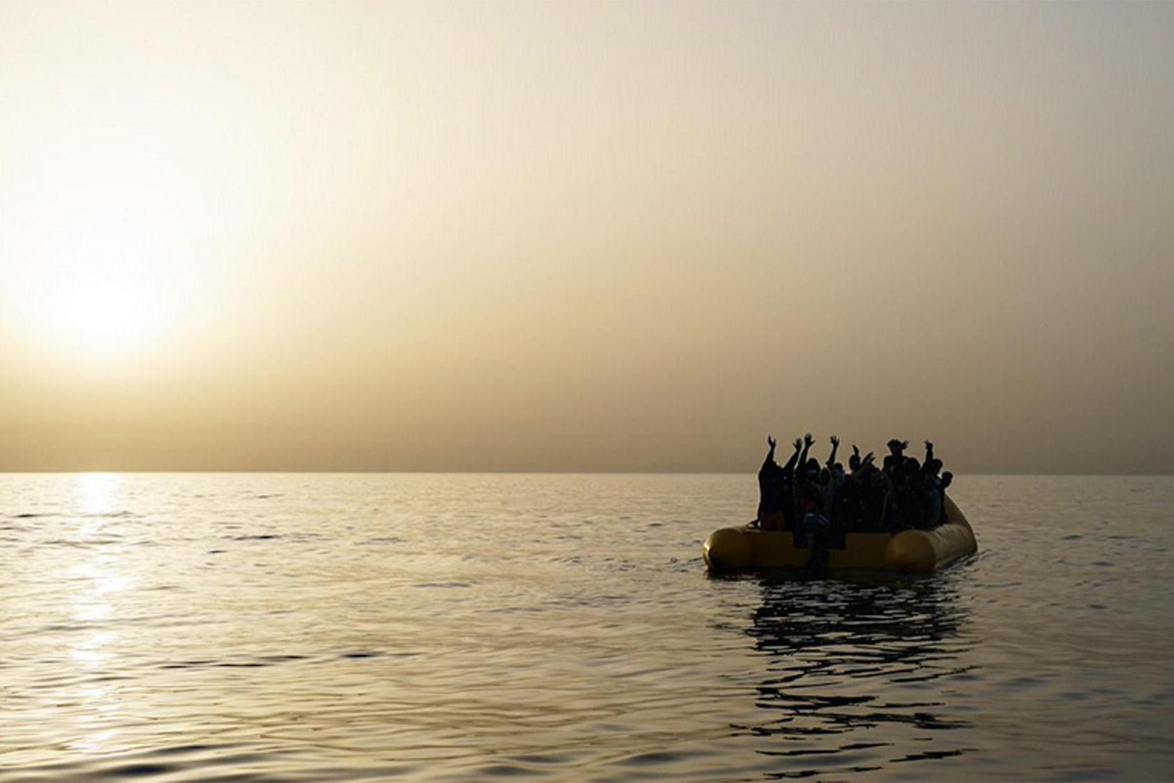 Migranti in difficoltà al largo della Tunisia (immagine simbolo, foto Ansa)
