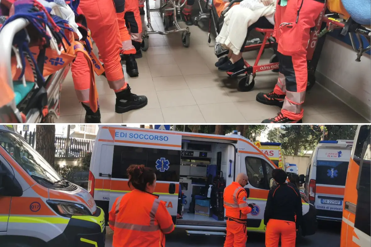 Pronto soccorso nel caos