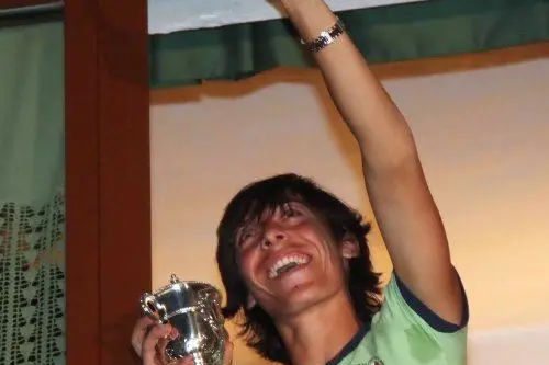 Francesca Schiavone torna in Italia con il trofeo