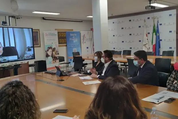 L'incontro (foto Regione Sardegna)