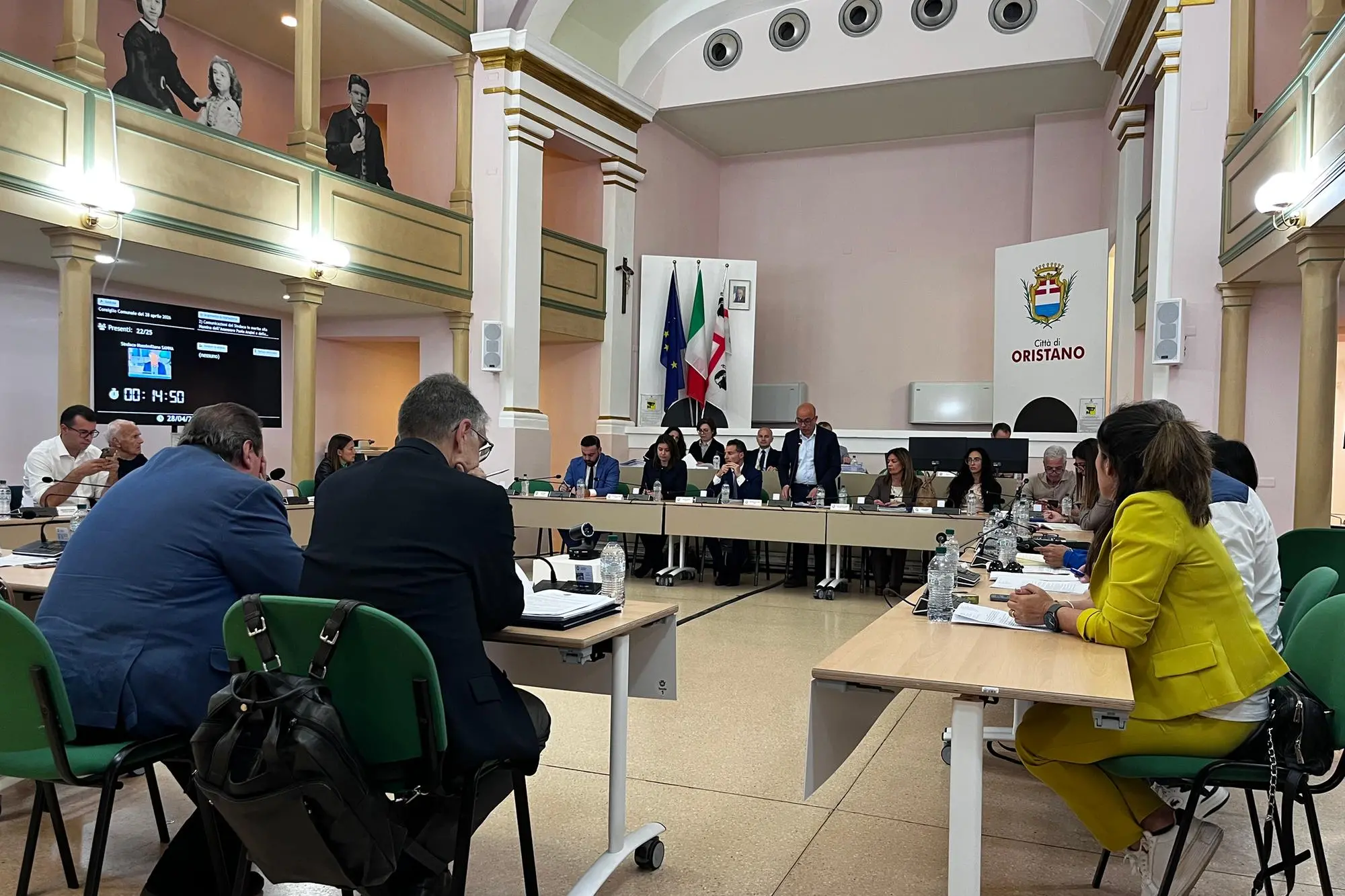 Il Consiglio comunale di Oristano