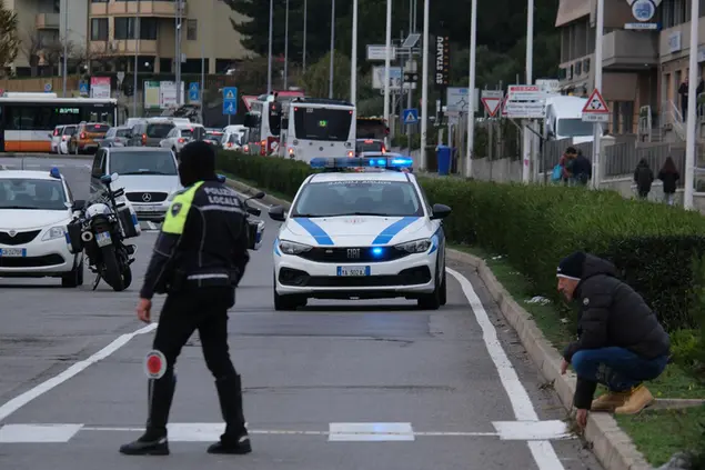 Via Peretti, il luogo dell'incidente (foto Ungari)