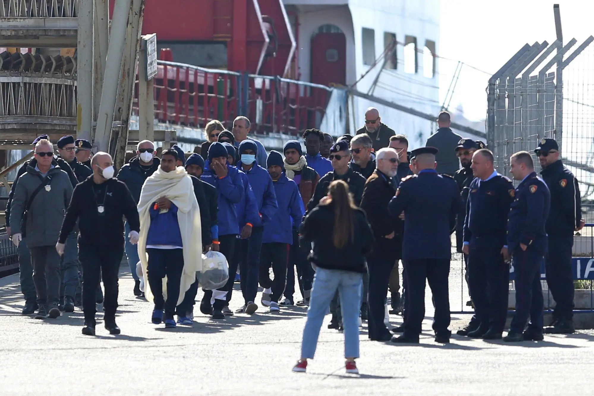 Lampedusa, sbarco migranti (Foto d'archivio)