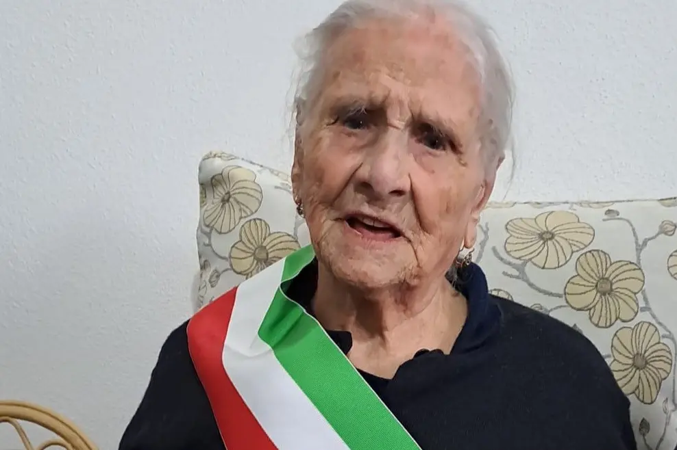 La nuova centenaria di Sedilo, Vittoria Camboni