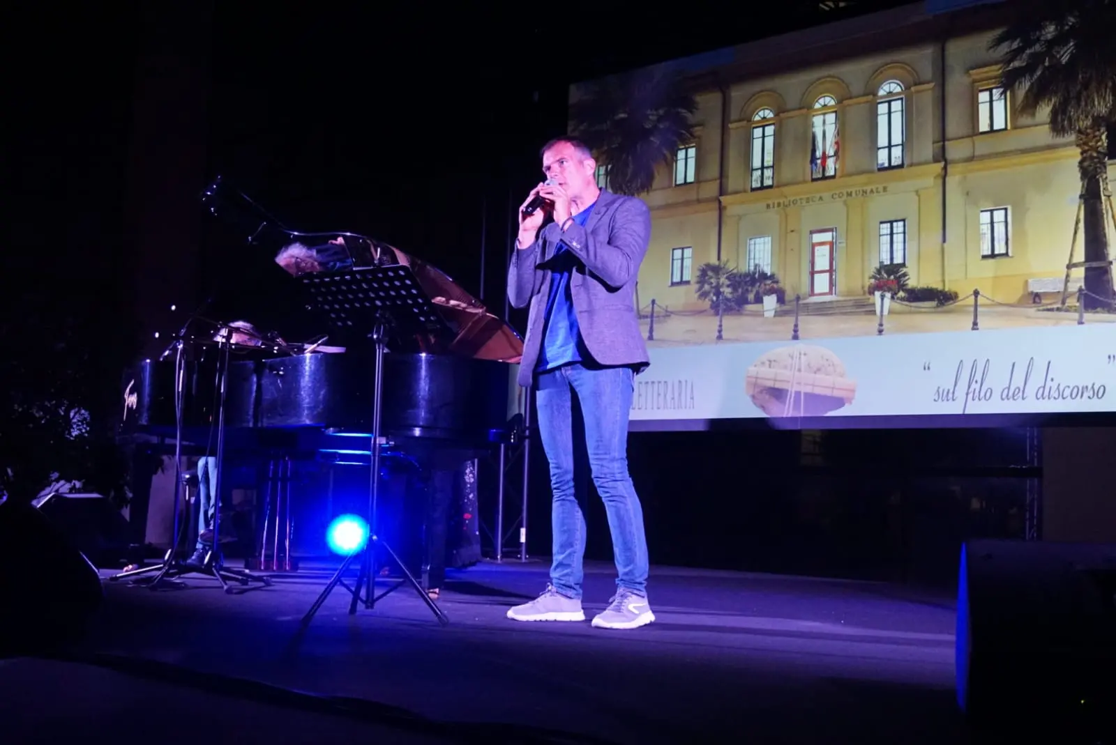 Stefano Massini alla rassegna Sul filo del discorso (foto concessa)