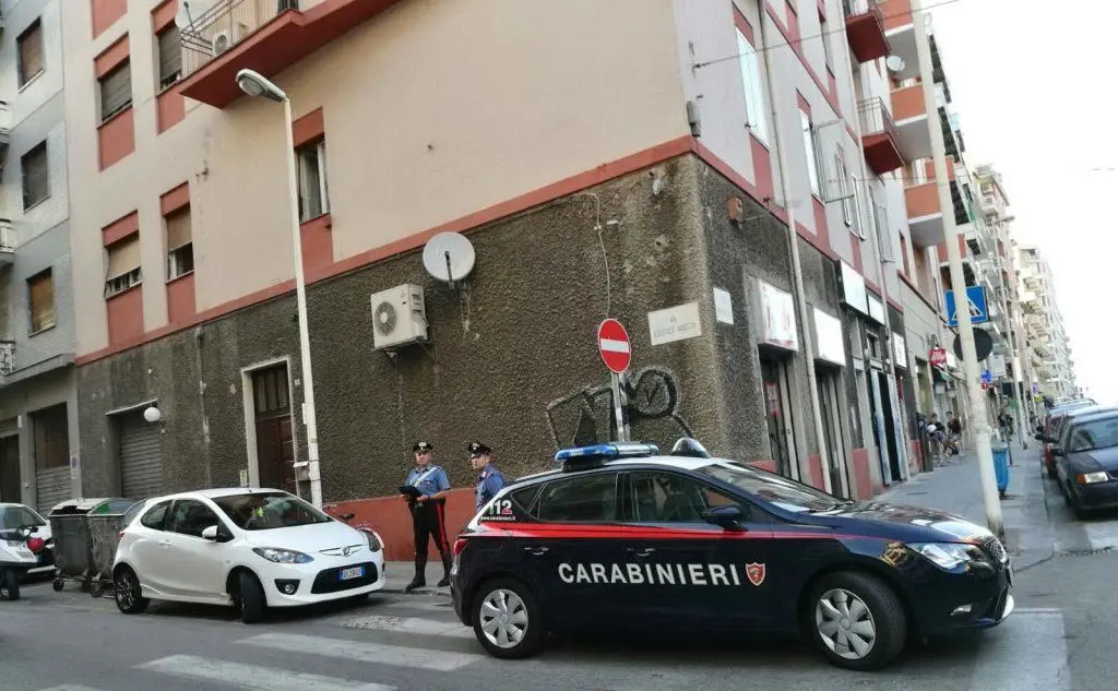 I carabinieri accorsi sul posto