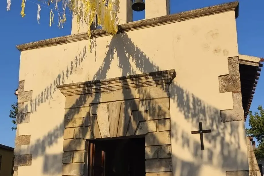 La chiesa di San Giovanni Battista a Pabillonis
