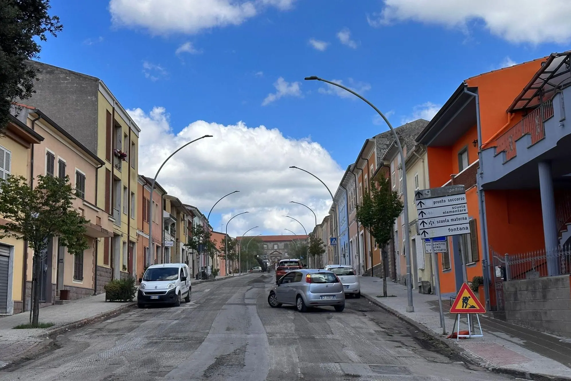 Via Ospedale a Ittiri (foto Tellini)