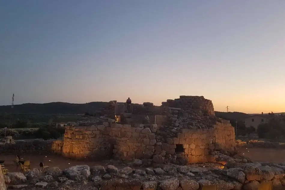 Il villaggio nuragico di Palmavera (foto Fiori)