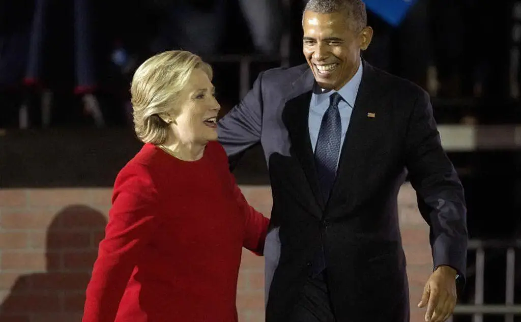 Barack Obama e Hillary Clinton (Ansa)