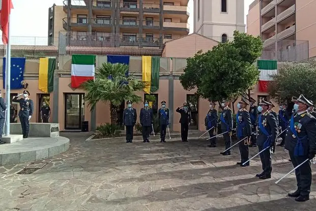 La cerimonia (foto Vercelli)