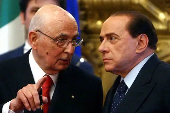 Napolitano e Berlusconi