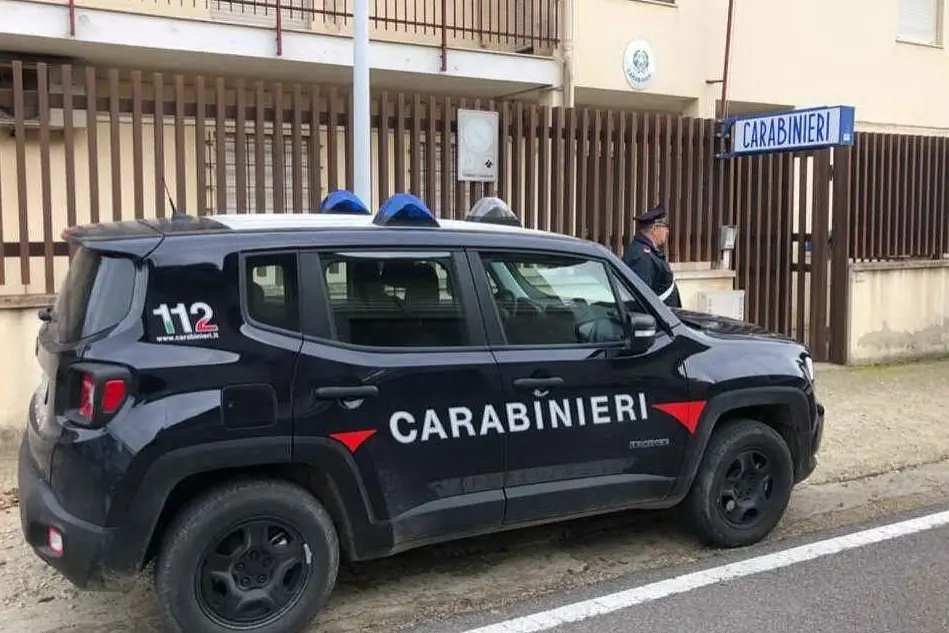I carabinieri di Furtei (foto Antonio Pintori)