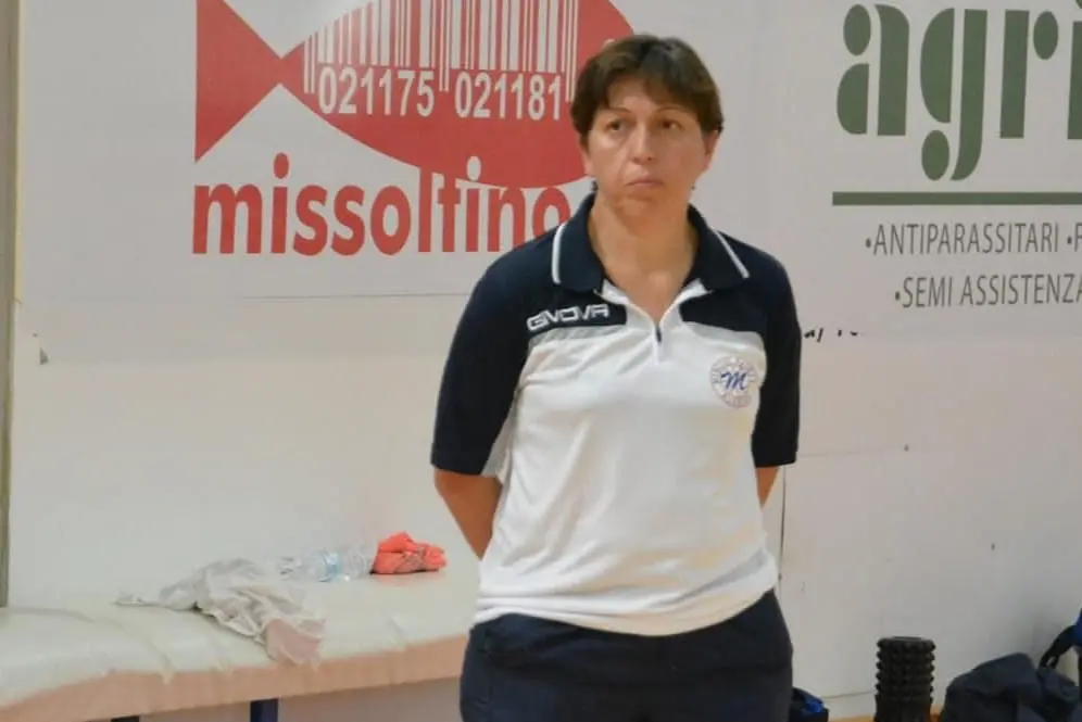 Manuela Monticelli, coach della Mercede Alghero (foto concessa)