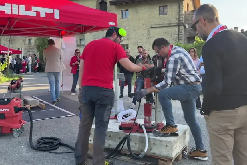 Hilti in Franciacorta: tour Power Up dedicato ad Applicazioni Pesanti
