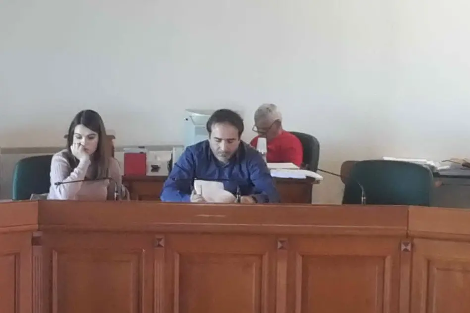 Fabrizio Saba, ProDomusnovas, nel botta e risposta con il sindaco (foto Simone Farris)