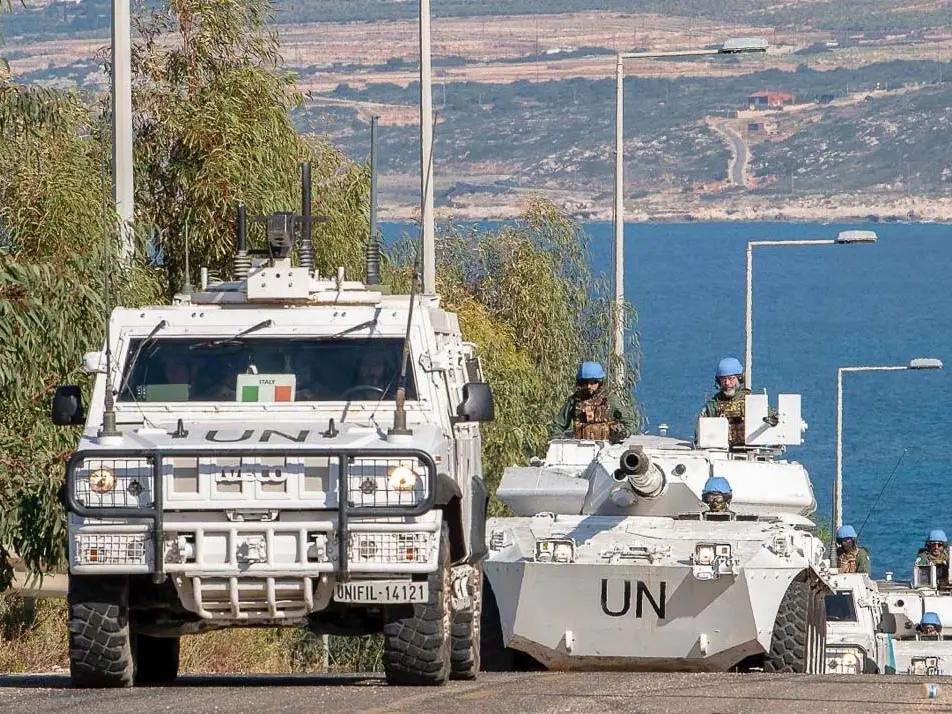 Un convoglio della Brigata Sassari in Libano