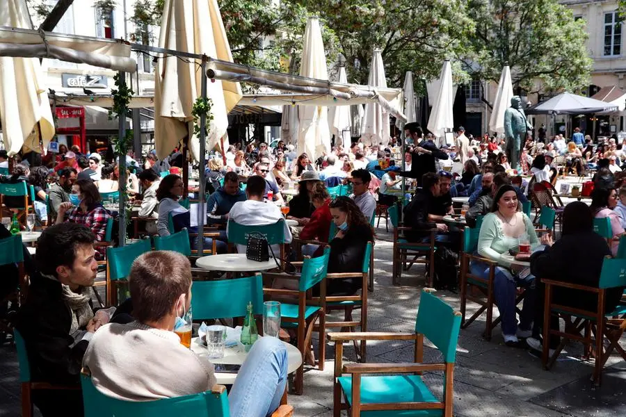 Un ristorante a Montpellier (Ansa)